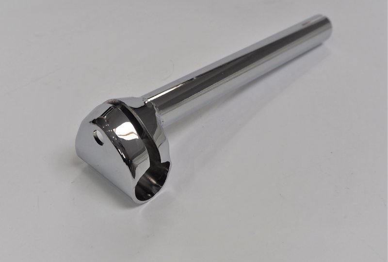 Rurka kierownicy z uchwytem, chrom, Jawa 550/555/05/20-photo1
