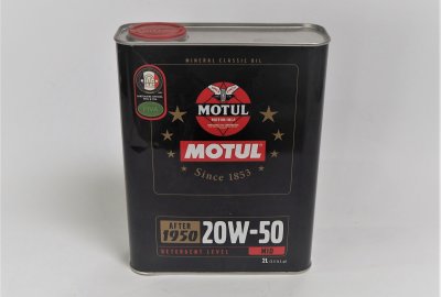 Olej silnikowy MOTUL CLASIC OIL 20W50 2L