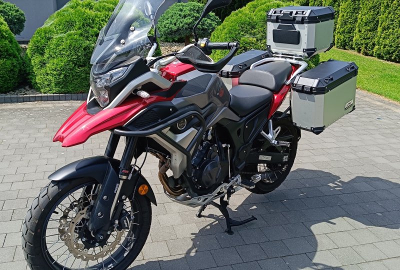 JAWA 500 RVM ADVENTURE - 2024   CZERWONA - DEMO - FULL-photo1