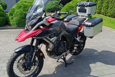 JAWA 500 RVM ADVENTURE - 2024   CZERWONA - DEMO - FULL