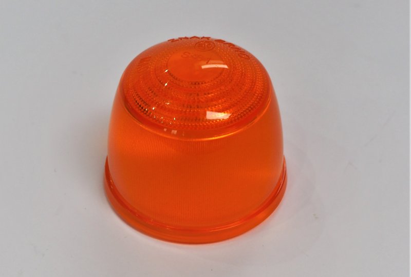 Szkło lampy, pomarańczowe, ZNAK BRNO, CZ 471/472, VELOREX-photo1