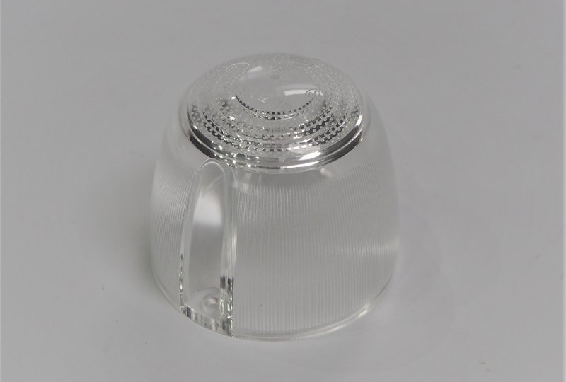 Szkło lampy, białe, PAL-E8, VELOREX-photo1