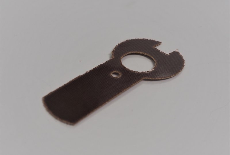 Wkładka  izolacyjna stacyjki z amperomierzem, 0,7 mm, pertinax, Jawa, CZ-photo2