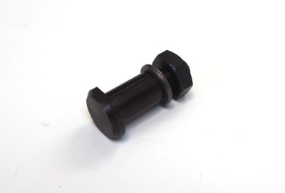 Śruba pedału hamulca z odlewu, czarna, 13x36 mm, Jawa Villiers, Special