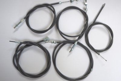Komplet 5 linek, szare, Jawa 50 typ 555