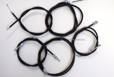Komplet 5 linek, czarne, Jawa 50 typ 555