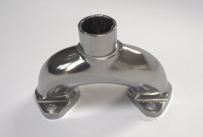 Kolektor gaźnika, chemicznie polerowany, Jawa 500 OHC 01, 02-photo4