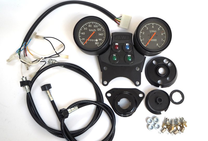 Panel przyrządów, Jawa 634-639-photo1