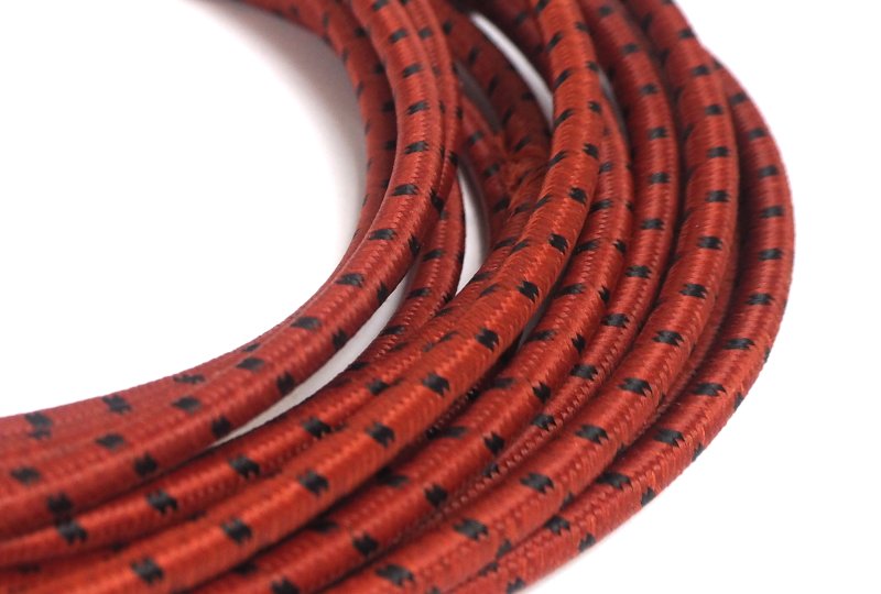 Kabel wysokiego napięcia, rudy z czarnymi prążkami, 0,5 m, Jawa, CZ-photo2