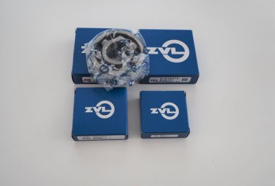 Komplet łożysk silnika, ZVL, Jawa 350