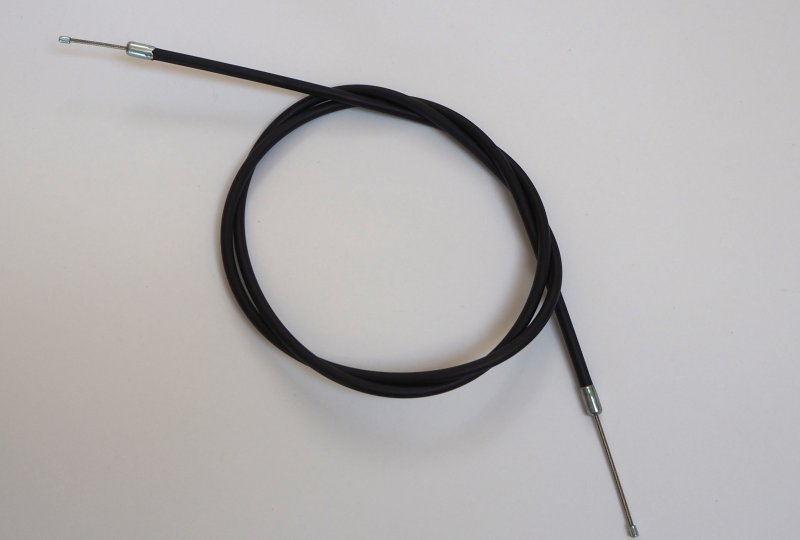 Linka gazu na rolgaz, 103,5/113 cm, stal nierdzewna, teflonowe wypełnienie pancerza, Jawa 500 OHC-photo1
