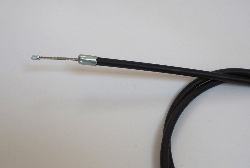 Linka gazu na rolgaz, 103,5/113 cm, stal nierdzewna, teflonowe wypełnienie pancerza, Jawa 500 OHC-photo3