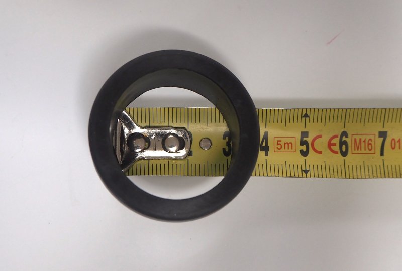 Guma uchwytu przedniej lampy, górna, Jawa 23 Mustang-photo5