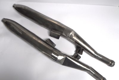 Tłumiki, surowe, Jawa 250/350 Libenak
