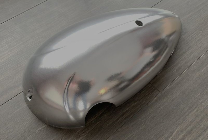 Pokrywa silnika prawa, aluminium, polerowana chemiczne, Jawa 500 OHC 00-photo1