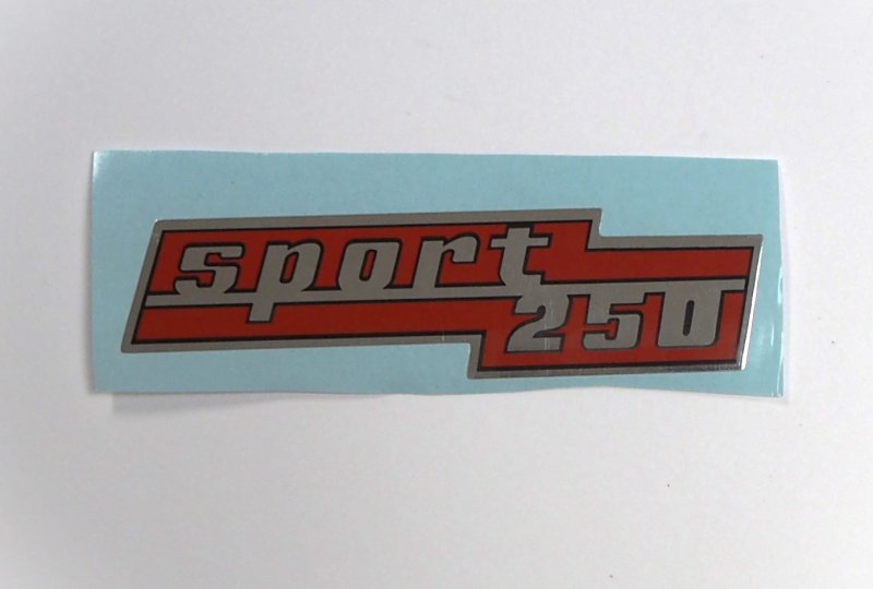 Naklejka, CZ Sport 250, 140 x 37 mm-photo1