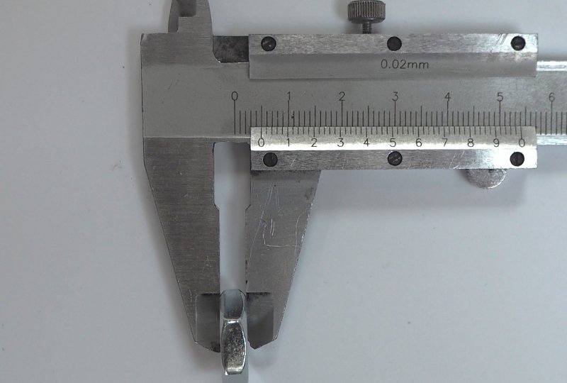 Nakrętka do stopki kierowcy z gwintem M10x1 mm, niska, ocynk, Jawa, CZ-photo2