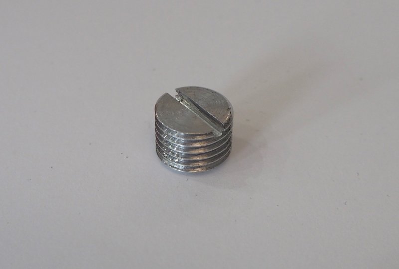 Śruba, zaślepka M14x1,5, aluminium, Jawa 500 OHC-photo1
