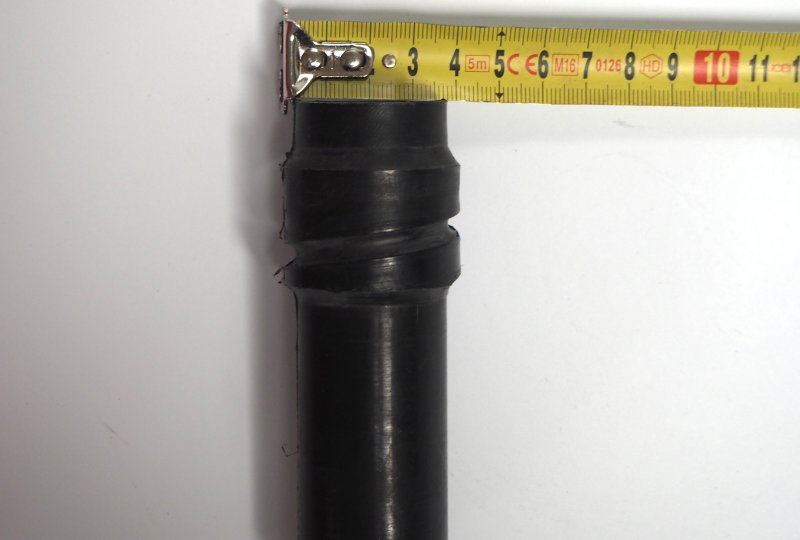 Zaczep sprężyny przedniego amortyzatora, plastik, Jawa Babetta 210-photo4