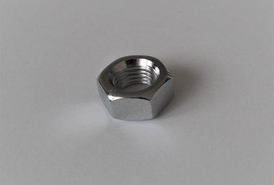 Nakrętka osi tylnego/przedniego koła M14x1,5mm, chrom, Jawa, CZ