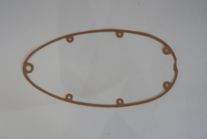 Uszczelka pokrywy sprzęgła, 0,3 mm, preszpan, Jawa 50-photo1
