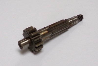 Wałek skrzyni biegów, 13 zębów, oryginał, Jawa 638-640