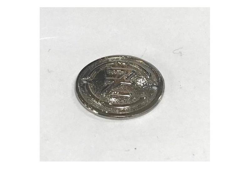Znaczek klaksonu z logo ČZ, rozmiar 25 mm, chromowany-photo2