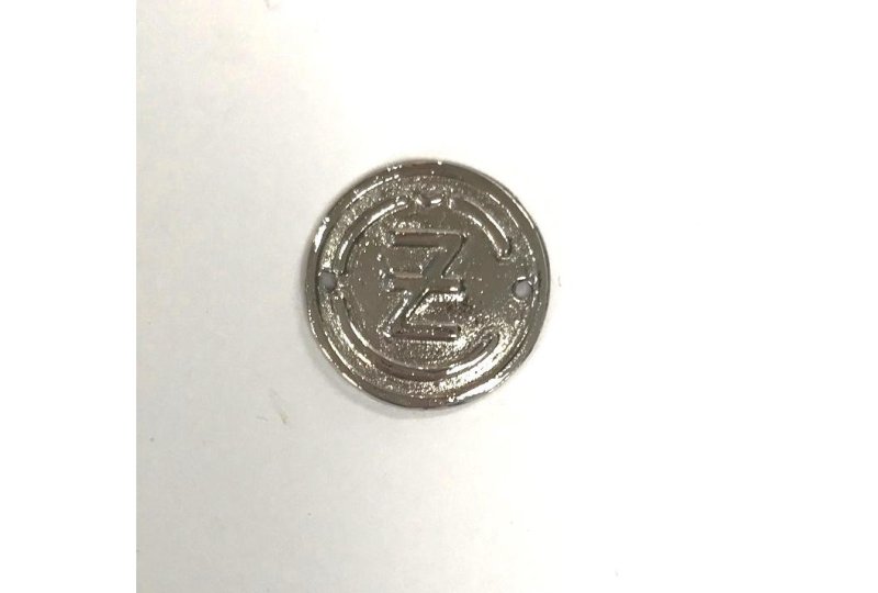 Znaczek klaksonu z logo ČZ, rozmiar 25 mm, chromowany-photo1