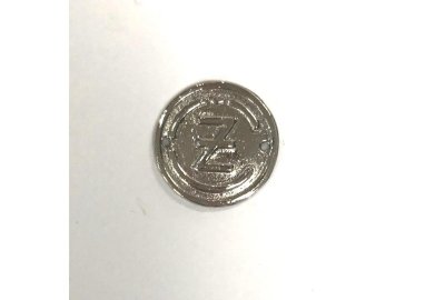 Znaczek klaksonu z logo ČZ, rozmiar 25 mm, chromowany