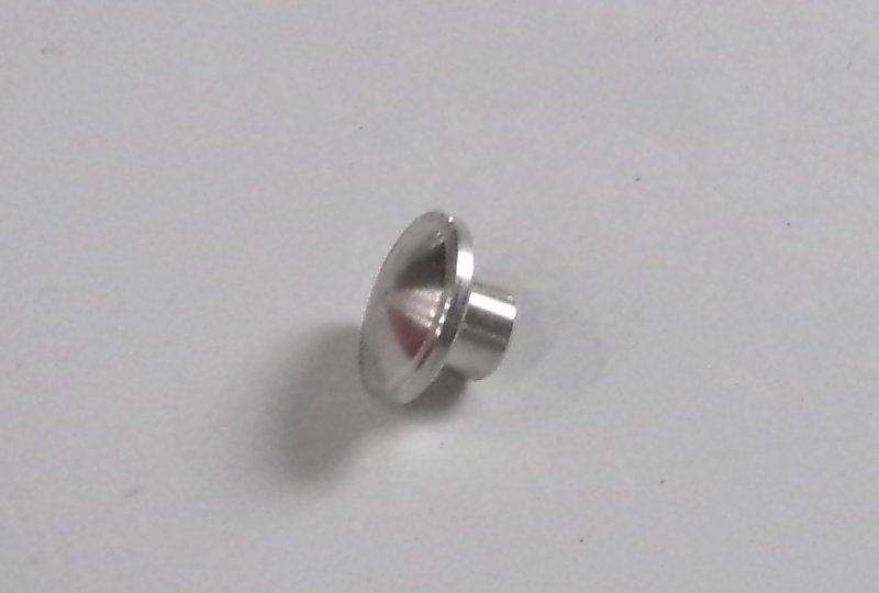 Ozdobna nakrętka mechanizmu ssania, aluminium, Jawa 500 OHC-photo1