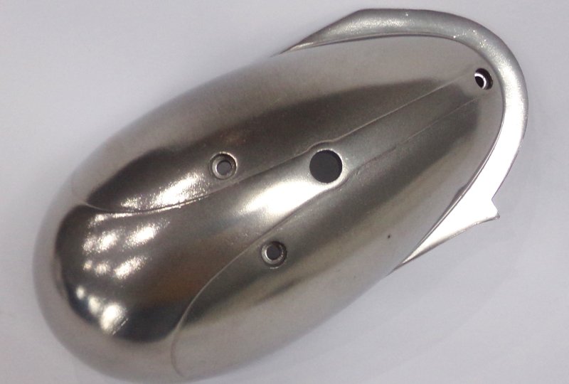 Pokrywa silnika prawa, polerowana chemiczne, oryginał, CZ 125-175-photo1