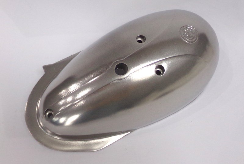 Pokrywa silnika prawa, polerowana chemiczne, oryginał, CZ 125-175-photo1