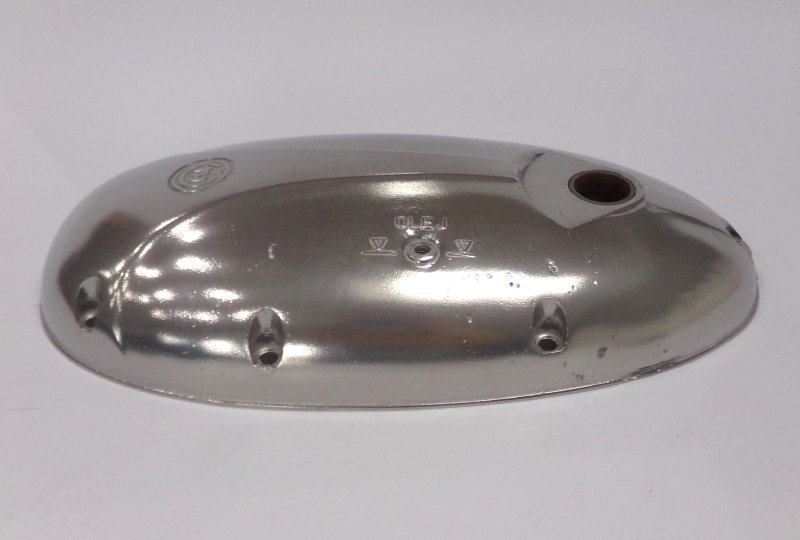 Pokrywa silnika lewa, polerowana chemiczne, oryginał, CZ 125-175-photo4