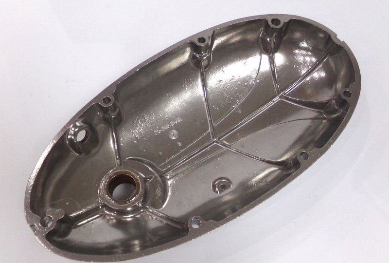 Pokrywa silnika lewa, polerowana chemiczne, oryginał, CZ 125-175-photo6