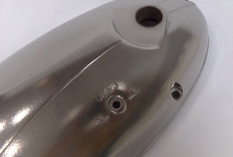 Pokrywa silnika lewa, polerowana chemiczne, oryginał, CZ 125-175-photo2