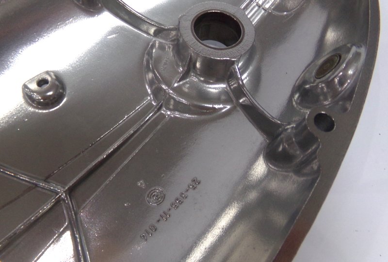 Pokrywa silnika lewa, polerowana chemiczne, oryginał, CZ 125-175-photo6
