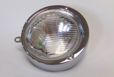Lampa przednia, bez objemki na żarówkę, Jawa 90, Jawa 20-23