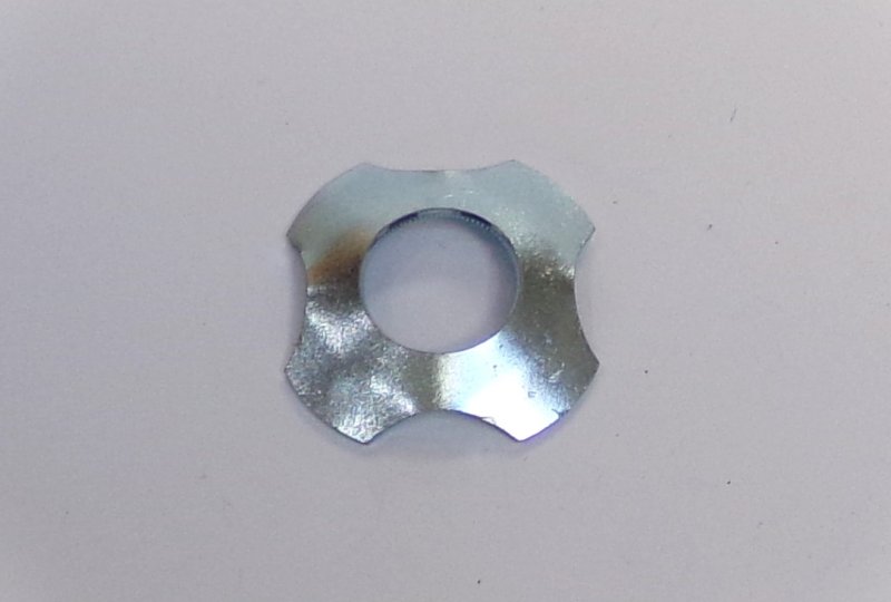 Podkładka nakrętki tłumika skrętu główki ramy, 1,3 mm, CZ 125-500-photo1