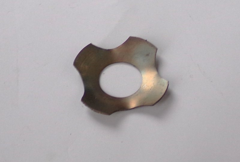 Podkładka nakrętki tłumika skrętu główki ramy, 0,5 mm, CZ 125-500-photo3