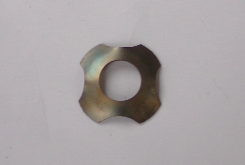 Podkładka nakrętki tłumika skrętu główki ramy, 0,5 mm, CZ 125-500-photo2