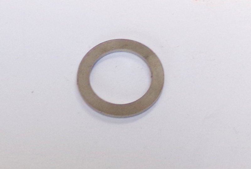 Podkładka śruby tłumika skrętu główki ramy, 31x22x2 mm, nierdzewna, CZ 125-500-photo1