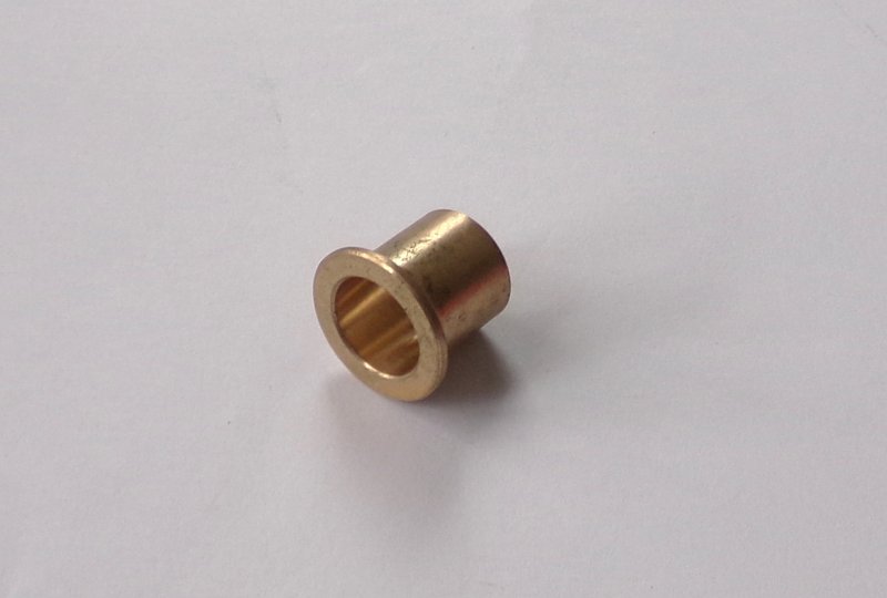Tuleja sworznia pedału hamulca, 16,5x15x13 mm, mosiądz, Jawa 550/555-photo1