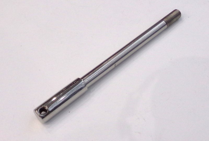 Ośka przedniego koła, 148 mm, nierdzewna/polerowana, Jawa 90-photo1