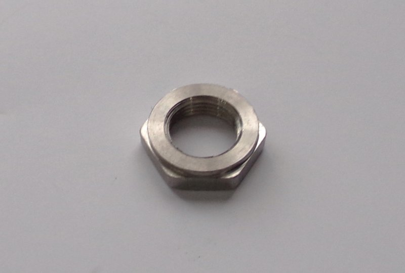 Nakrętka sworznia zębatki koła, M18x1,5mm, nierdzewna, Jawa 90-photo1