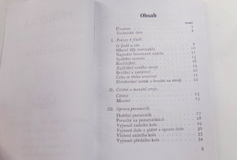 Podręcznik motocyklisty Jawa 250 Special - J.CZESKI, format A4, 104 strony-photo2
