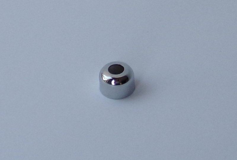 Podkładka dolnej śruby ramki lampy przedniej, 5 mm, chrom, Jawa, CZ-photo1