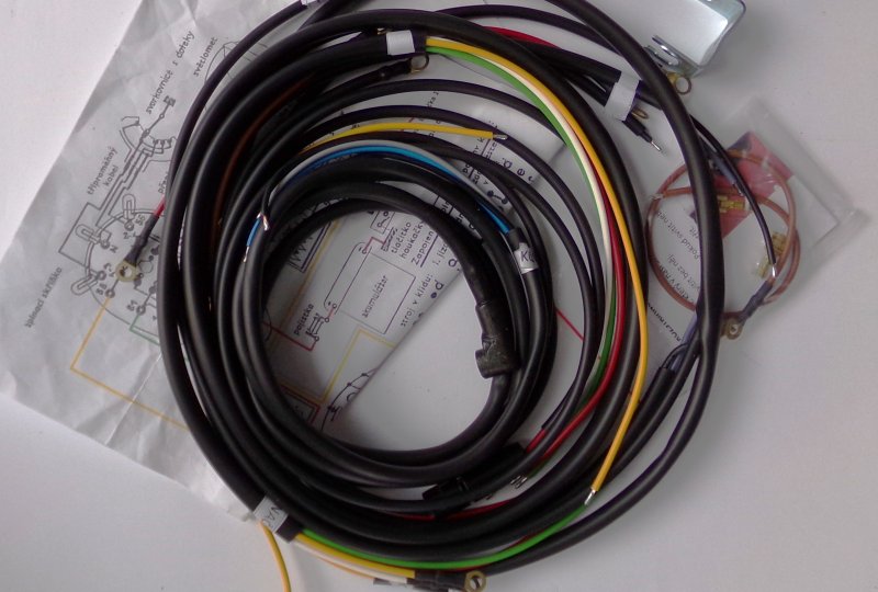 Instalacja elektryczna, Jawa 350 typ 12 OGAR-photo1