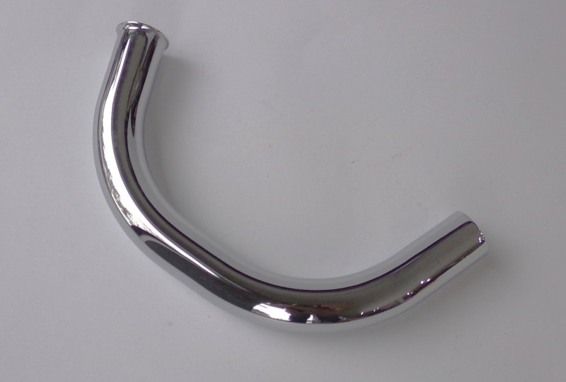 Kolanko wydechu, chrom, Jawa 90 Roadster-photo1