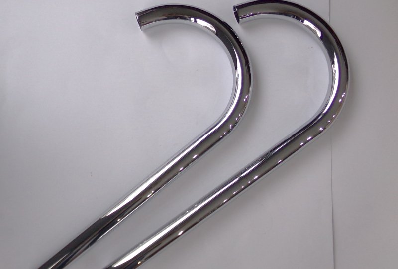 Kolanka wydechu, chrom, CZ 250 SPORT-photo1