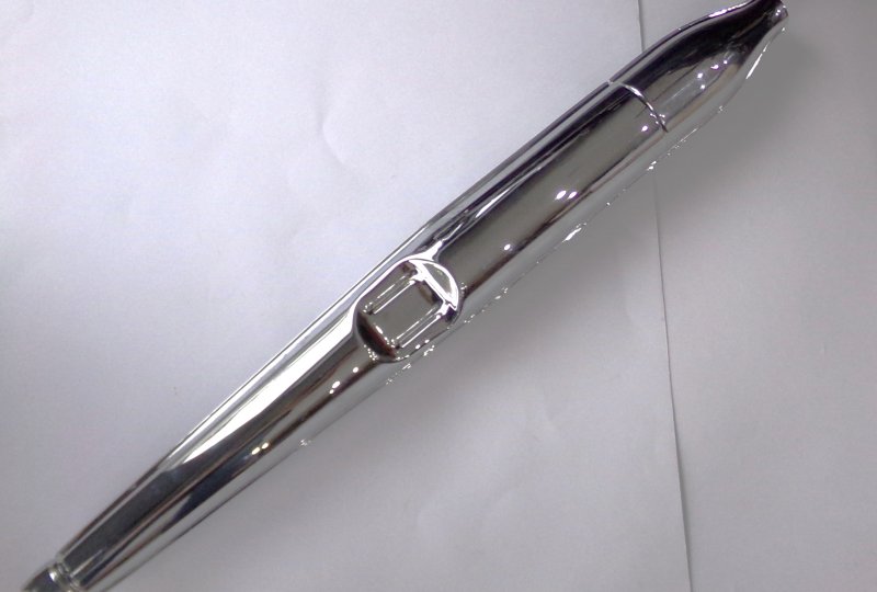 Tłumik wydechu, chrom, CZ 502-photo1